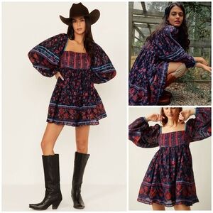 𝓯𝓹 Free People ~ Endless Afternoon Mini Dress